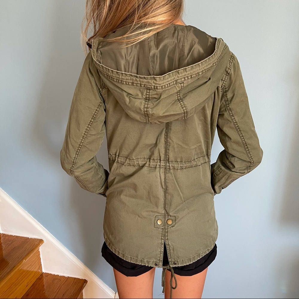 olive jacket - Picture 3 of 4
